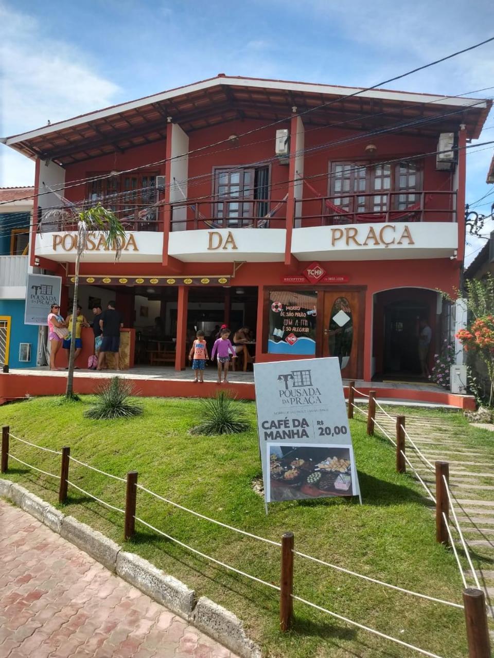 Pousada Da Praca Morro de São Paulo Dış mekan fotoğraf