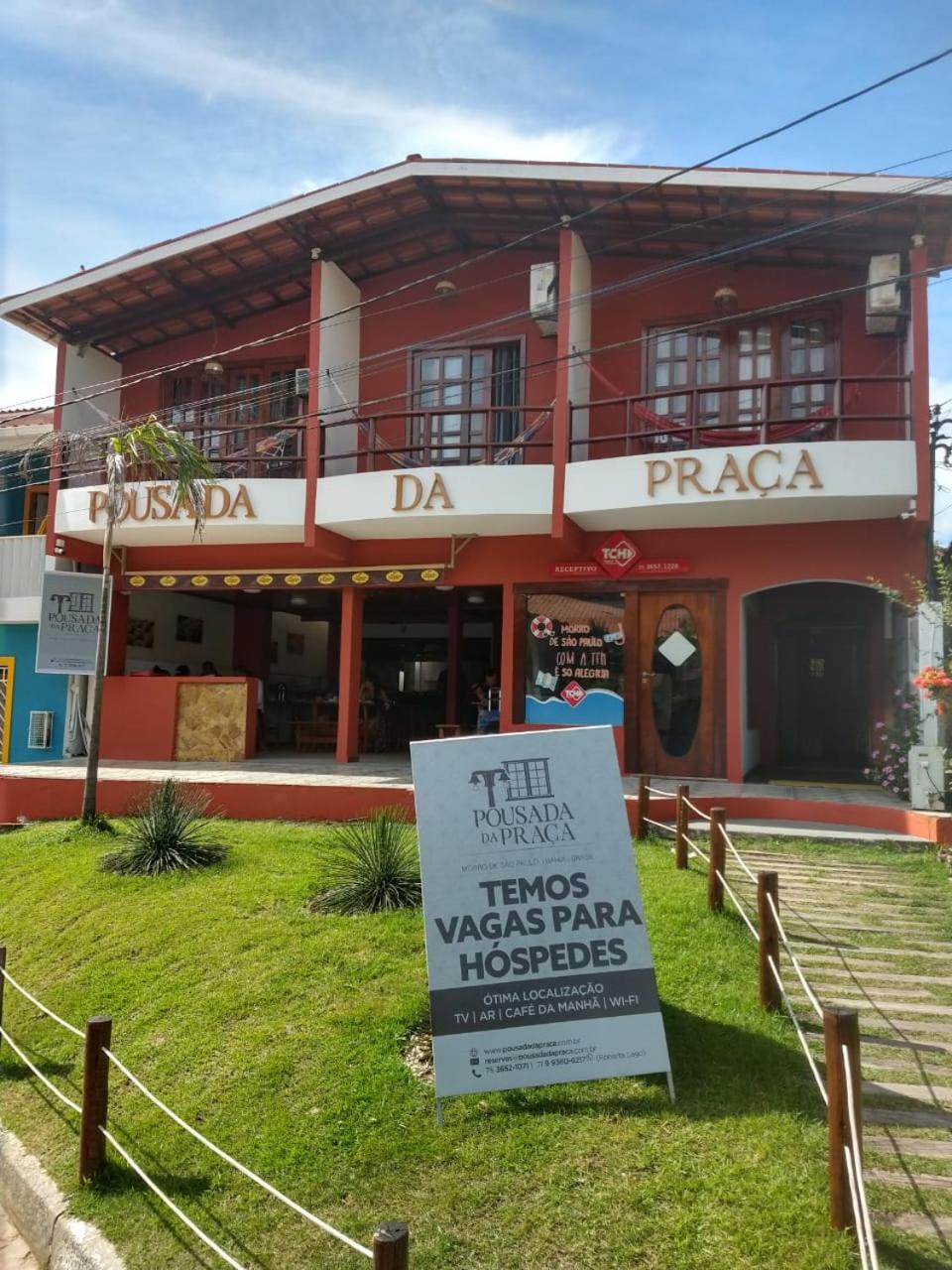 Pousada Da Praca Morro de São Paulo Dış mekan fotoğraf